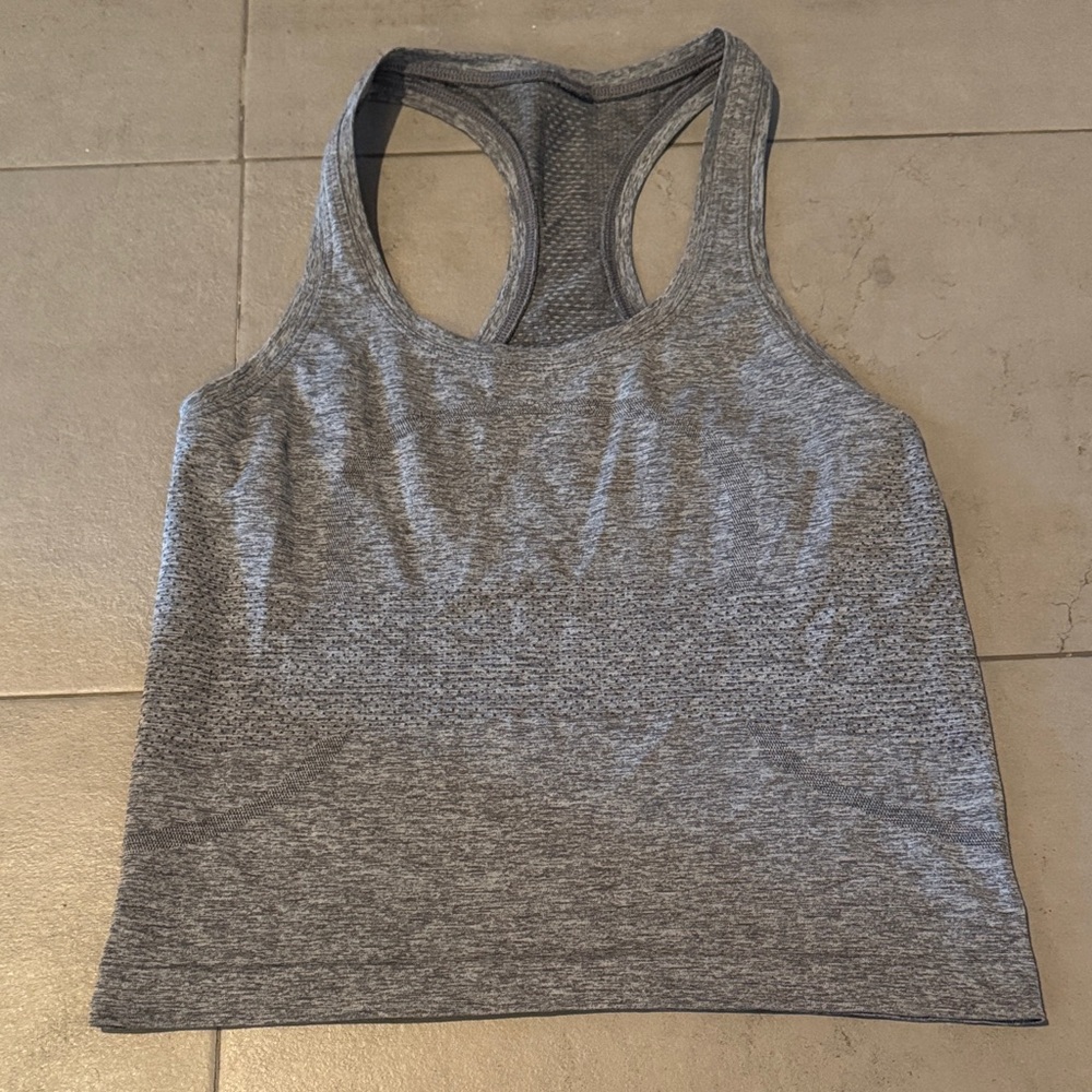 Lululemon swiftly cropped racerback tank